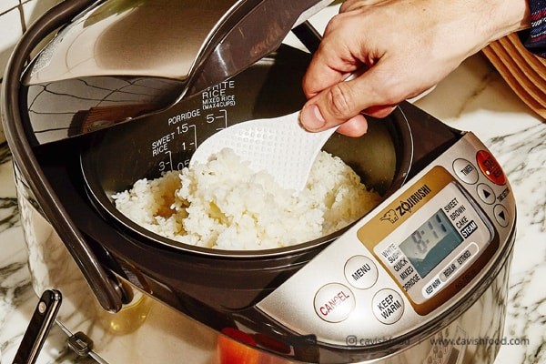 آماده سازی پلوپز دیجیتالی برای پخت برنج -کاویش