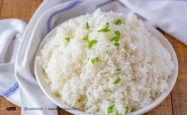 طرز تهیه برنج آبکش برای 4 نفر