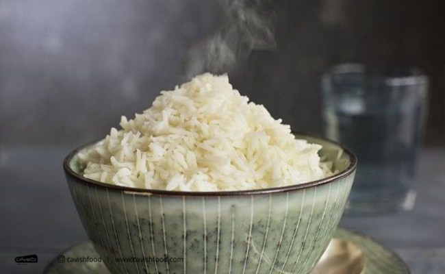 روش پخت برنج بدون روغن برای لاغری