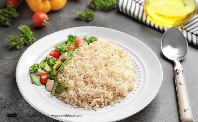نکات مهم در پخت برنج کم کالری