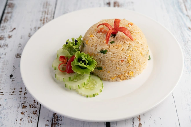 خواص برنج سرخ شده